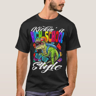 Kickin' It High School Style Back To School Monste T-Shirt