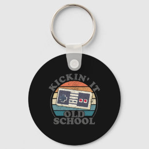 Kickin It Old School Retro 80s Video Game Gaming G Key Ring