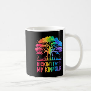 Kickin' It With My Kinfolk Funny Family Reunion  Coffee Mug