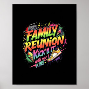Kickin’ It With The Kins Black Family Reunion Gath Poster