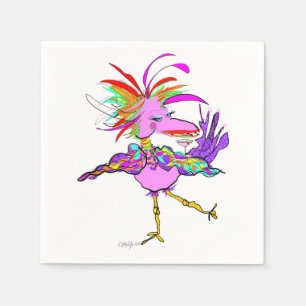 KICKIN' UP MY HEELS cocktail napkins