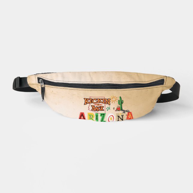 Kicking Back in Arizona Bum Bags (Front)