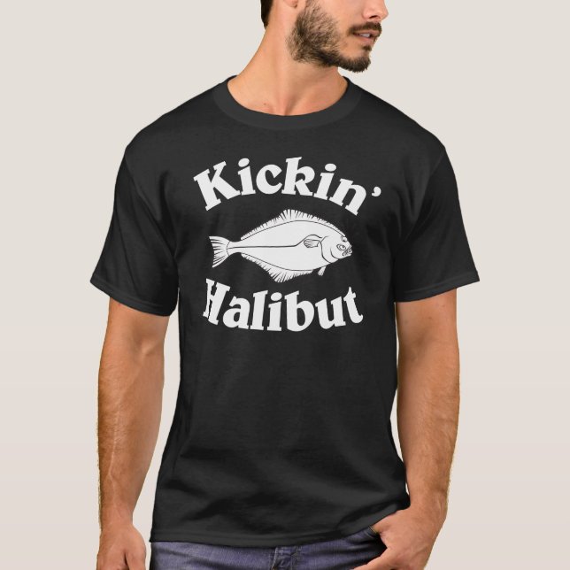 Kicking Halibut T-Shirt (Front)