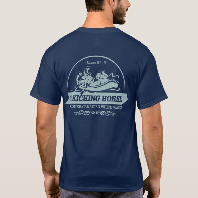 Kicking Horse River (R) T-Shirt (Back)
