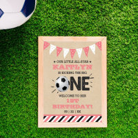 Kicking The Big One | Soccer 1st Birthday Welcome