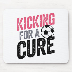 Kicking Towards A Cure Soccer Mouse Pad