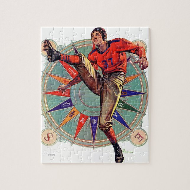 Kickoff Jigsaw Puzzle (Vertical)