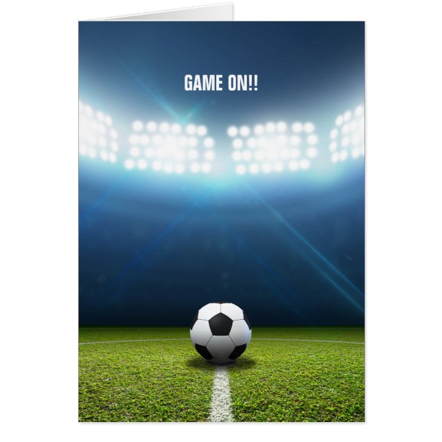 Kickoff Stadium And Soccer Ball (Front)