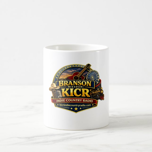 KICR Indie Country Radio Mug (Center)