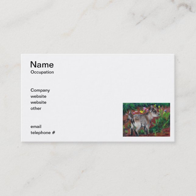 Kid aceo Business Cards (Front)