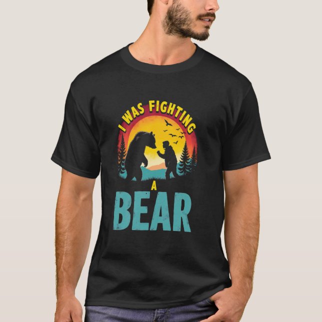Kid Bear Fight Bravery T-Shirt (Front)