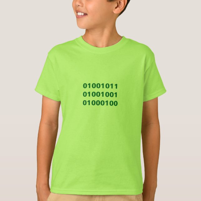 KID Binary T-Shirt (Front)