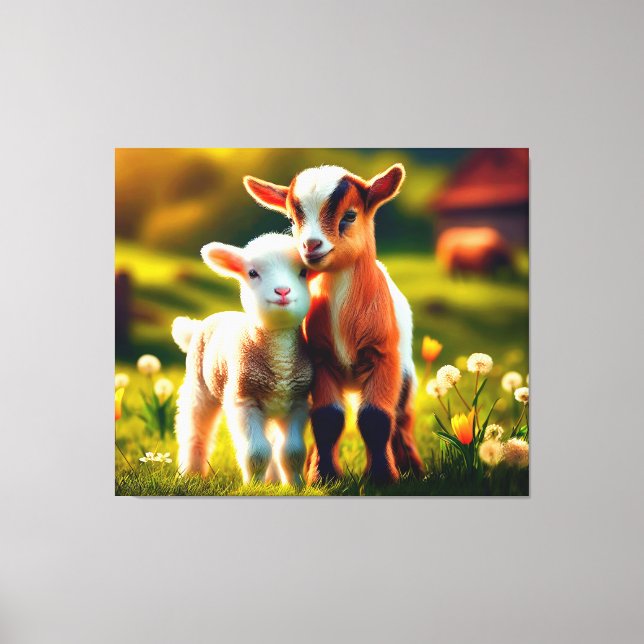 kid canvas print (Front)