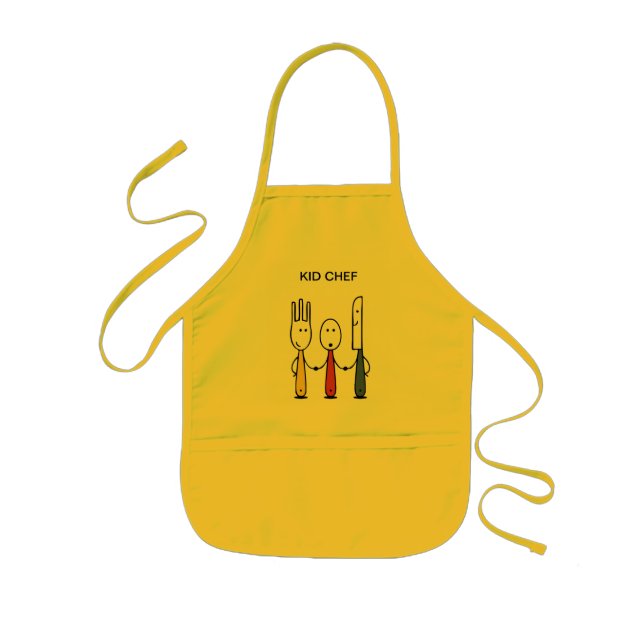 KID CHEF KIDS APRON (Front)
