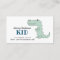 Kid Dinosaur Business Card For Boy Playdate