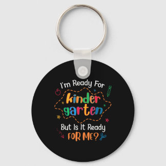 Kid First Day Of Kindergarten Outfit For Boys Ck T Key Ring