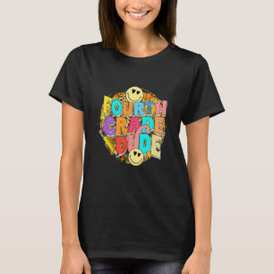 Kid Fourth Grade Dude Back To School For Boys T-Shirt