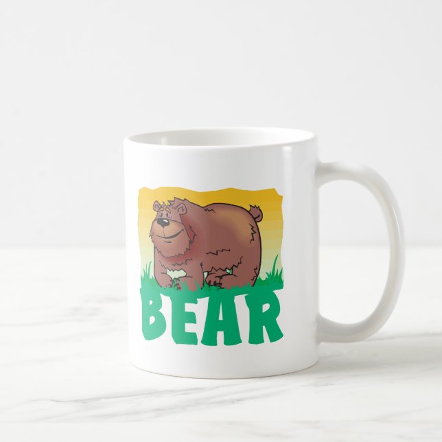 Kid Friendly Bear Coffee Mug (Right)