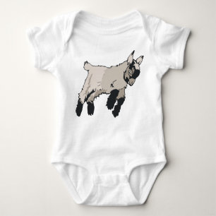 Kid Goat Baby Bodysuit