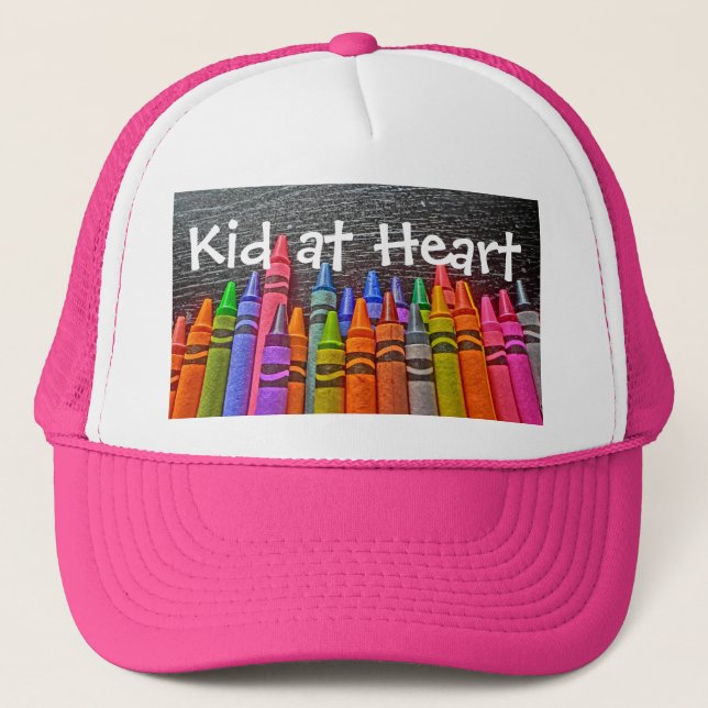 Kid Heart crayon hat (Front)