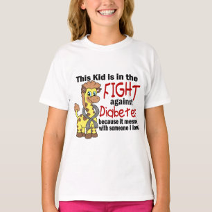 Kid In The Fight Against Diabetes T-Shirt