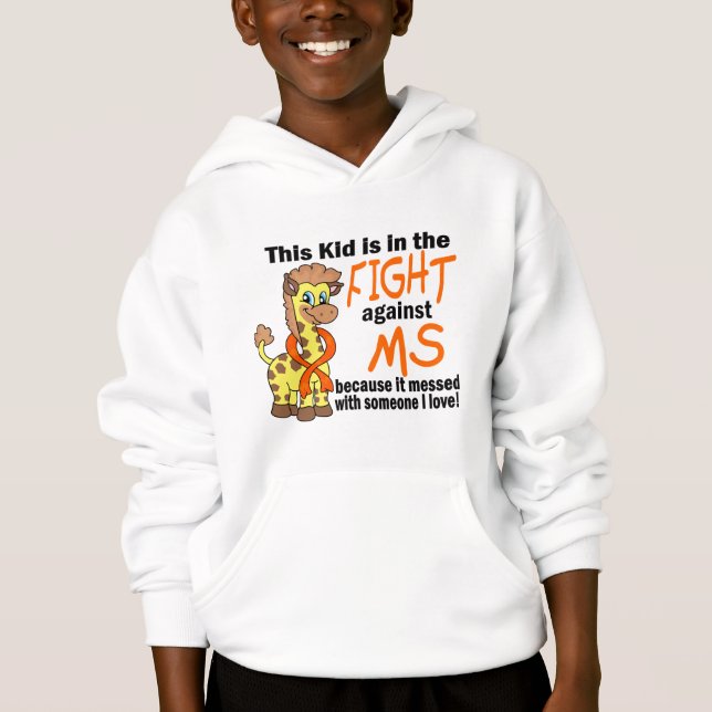 Kid In The Fight Against MS Multiple Sclerosis (Front)