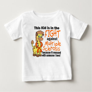 Kid In The Fight Against Multiple Sclerosis Baby T-Shirt