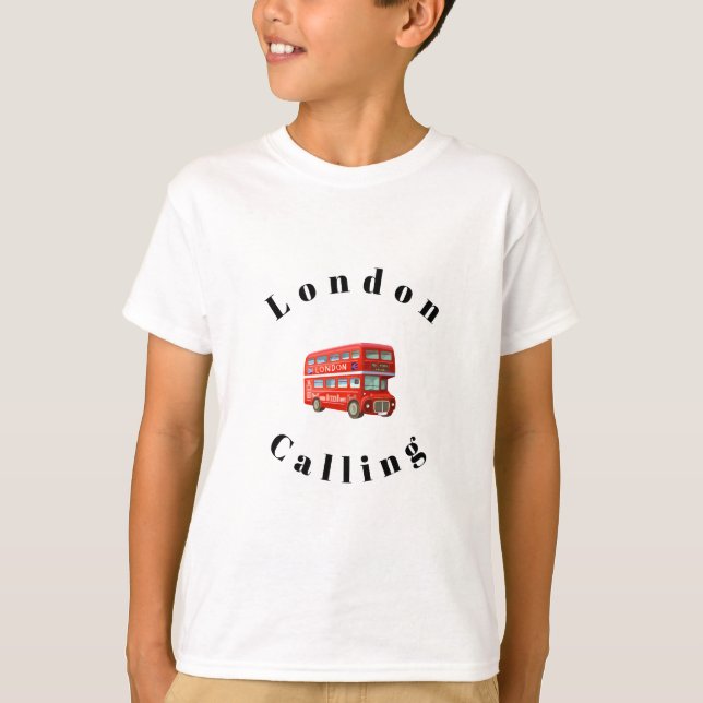 Kid London Calling T-Shirt (Front)