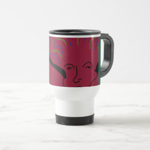 Kid Mad Scientist  Travel Mug