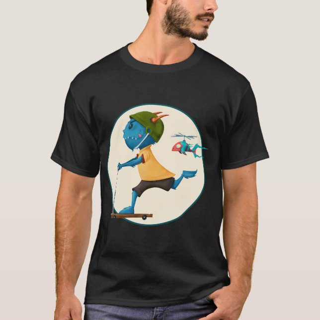 Kid Monstro Go! T-Shirt (Front)