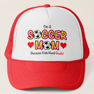 "Kid Need Goals" Soccer Mum Hat