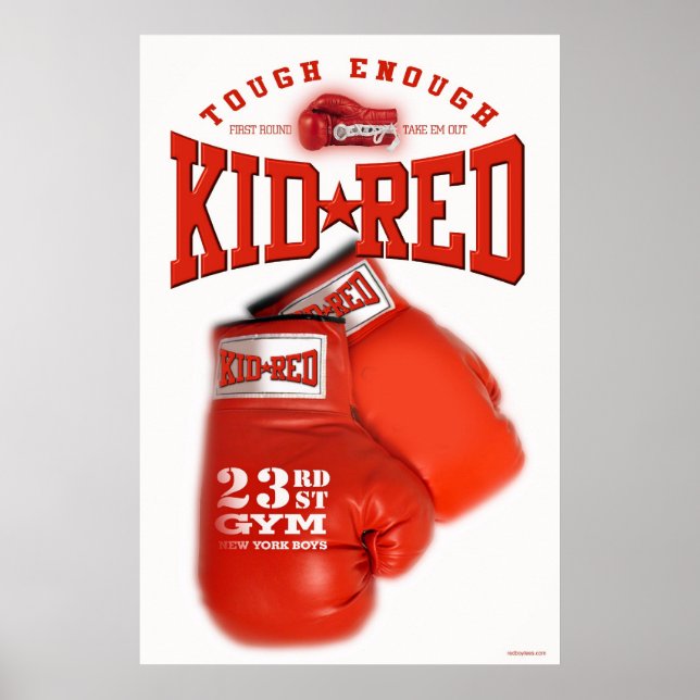 Kid Reds Gym Poster (Front)