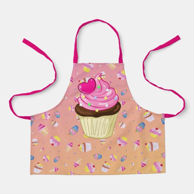 Kid’s Cupcake  Apron (Front)