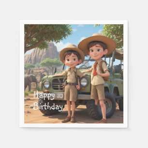 Kid’s Safari Napkin