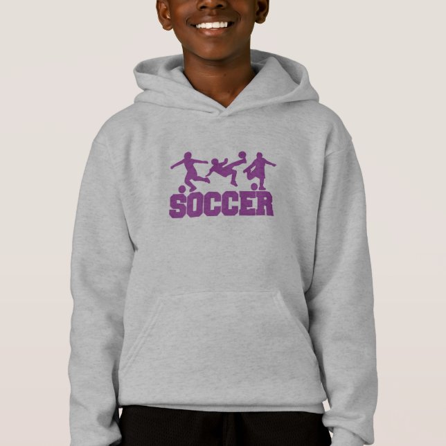 Kid’s Soccer Hoody (Front)