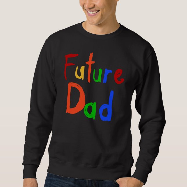 Kid Text Future Dad T-shirts and Gifts (Front)