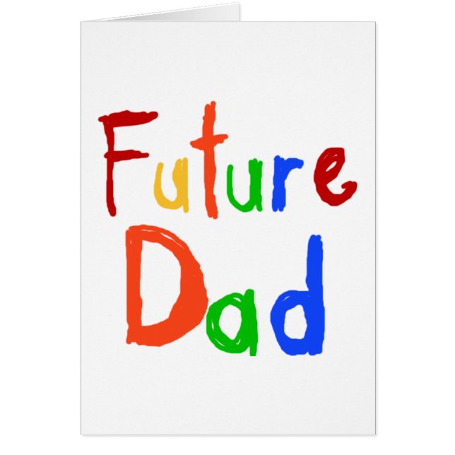 Kid Text Future Dad T-shirts and Gifts (Front)