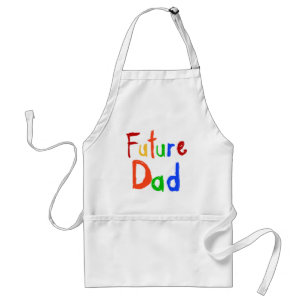 Kid Text Future Dad T-shirts and Gifts Standard Apron