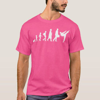 Kid To Karateka Evolution Karate School T-Shirt