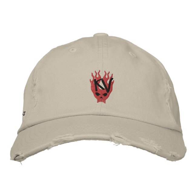 Kid Vicious Merch Rocks Embroidered Hat (Front)