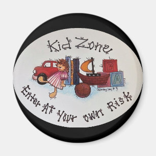 Kid Zone Magnet