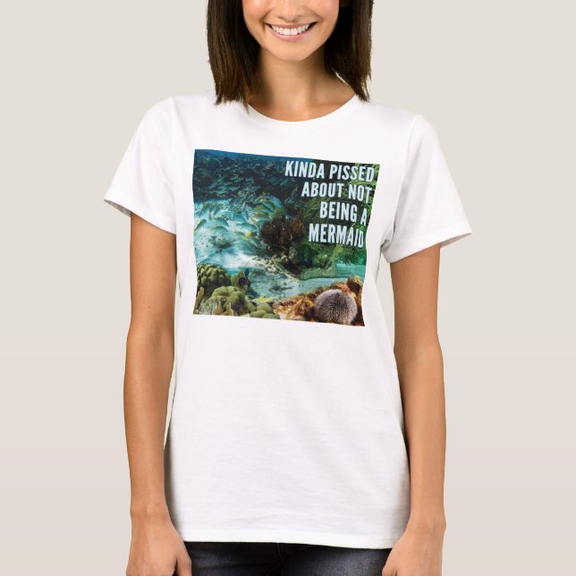 Kida Pissed Mermaid Flowy Tee (Front)