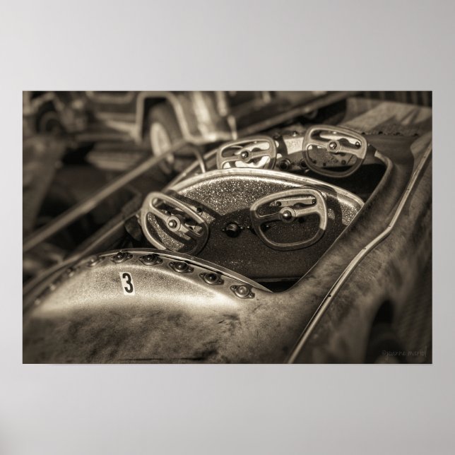 Kiddie Ride at the County Fair Poster (Front)