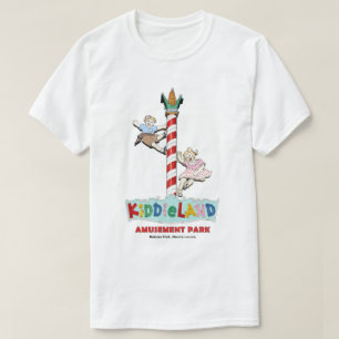 Kiddieland Amusement Park Pole Sign Melrose Park,  T-Shirt