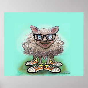 Kiddo Sheep Poster