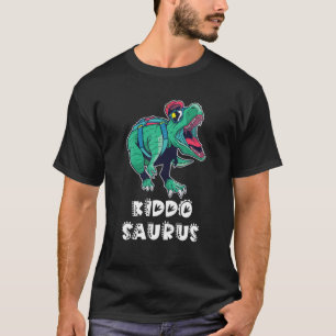 Kiddosaurus T Rex Dinosaur Kiddo Saurus Kids Trex T-Shirt