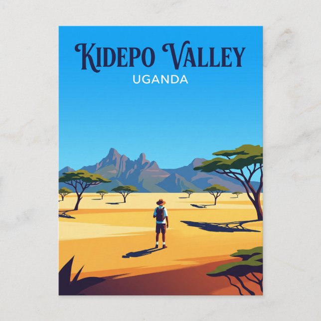 Kidepo Valley National Park Uganda Postcard (Front)