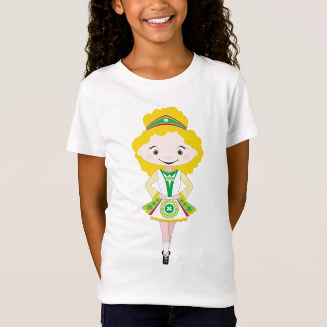 KIDLETS :: irish dancer blonde T-Shirt (Front)
