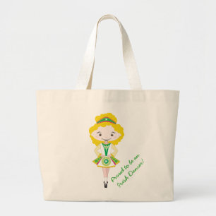 KIDLETS irish dancer dancing blond shoe bag