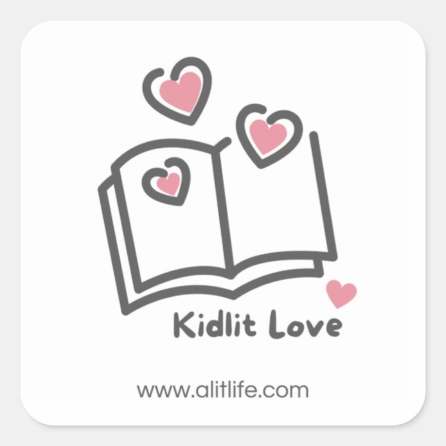 KidLit Love Sticker (Front)